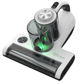 რბილი ავეჯის მტვერსასრუტი Dibea UV30, 450W, Negative Ion Mite Remover And Mattress Vacuum Cleaner, White