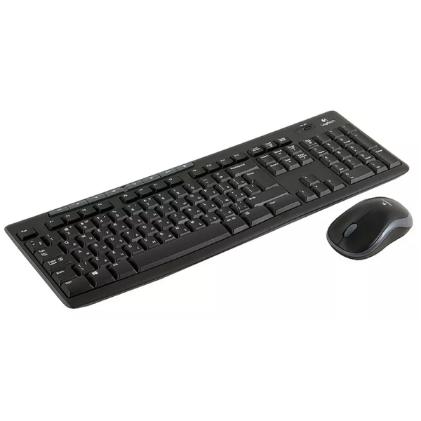 Keyboard And Mouse Logitech MK270, Wireless, USB, Black