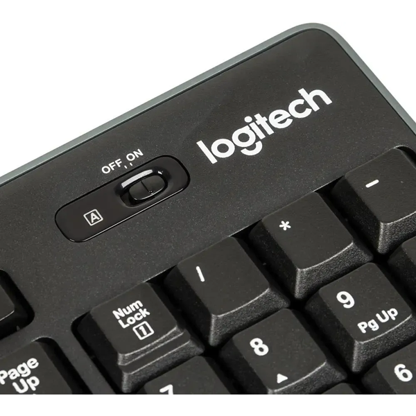 Keyboard And Mouse Logitech MK270, Wireless, USB, Black