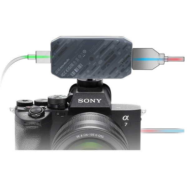 Capture Device AVerMedia 61BU113G20AX BU113G2 CamStream, Type-C, HDMI, Black