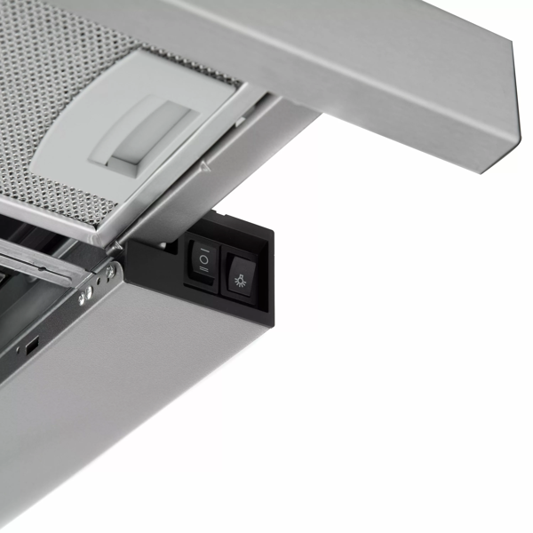 ჩასაშენებელი გამწოვი Ardesto HT-F700MINX, 450m³/h, Built In Hood, Inox