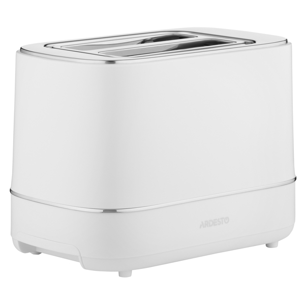 ტოსტერი Ardesto T-F450W Timeless Elegance, 800W, Toaster, White