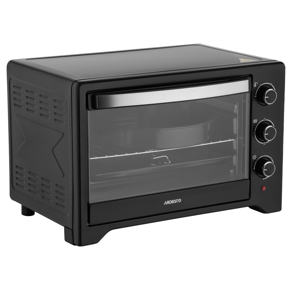 ელექტრო ღუმელი Ardesto MO-T45B, 2015W, 45L, Electric Oven, Black