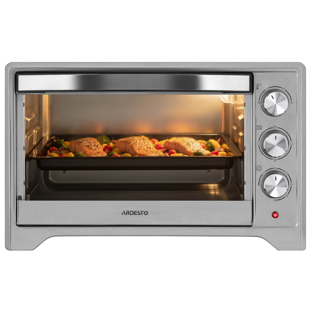 ელექტრო ღუმელი Ardesto MO-T33A, 1627W, 33L, Electric Oven, Grey