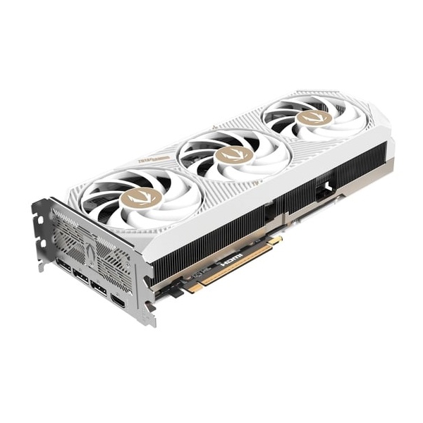 ვიდეო დაფა Zotac ZT-B50710Q2-10P SOLID Core OC, GeForce RTX5070Ti, 16GB, 256bit, HDMI, DP, White