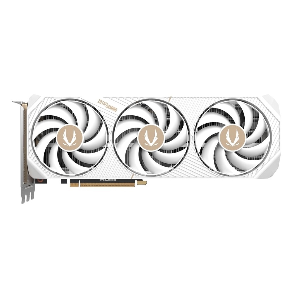 Graphic Card Zotac ZT-B50710Q2-10P SOLID Core OC, GeForce RTX5070Ti, 16GB, 256bit, HDMI, DP, White