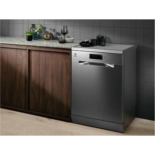 Dishwasher Electrolux ESA47210SX, E, 44dB, Silver