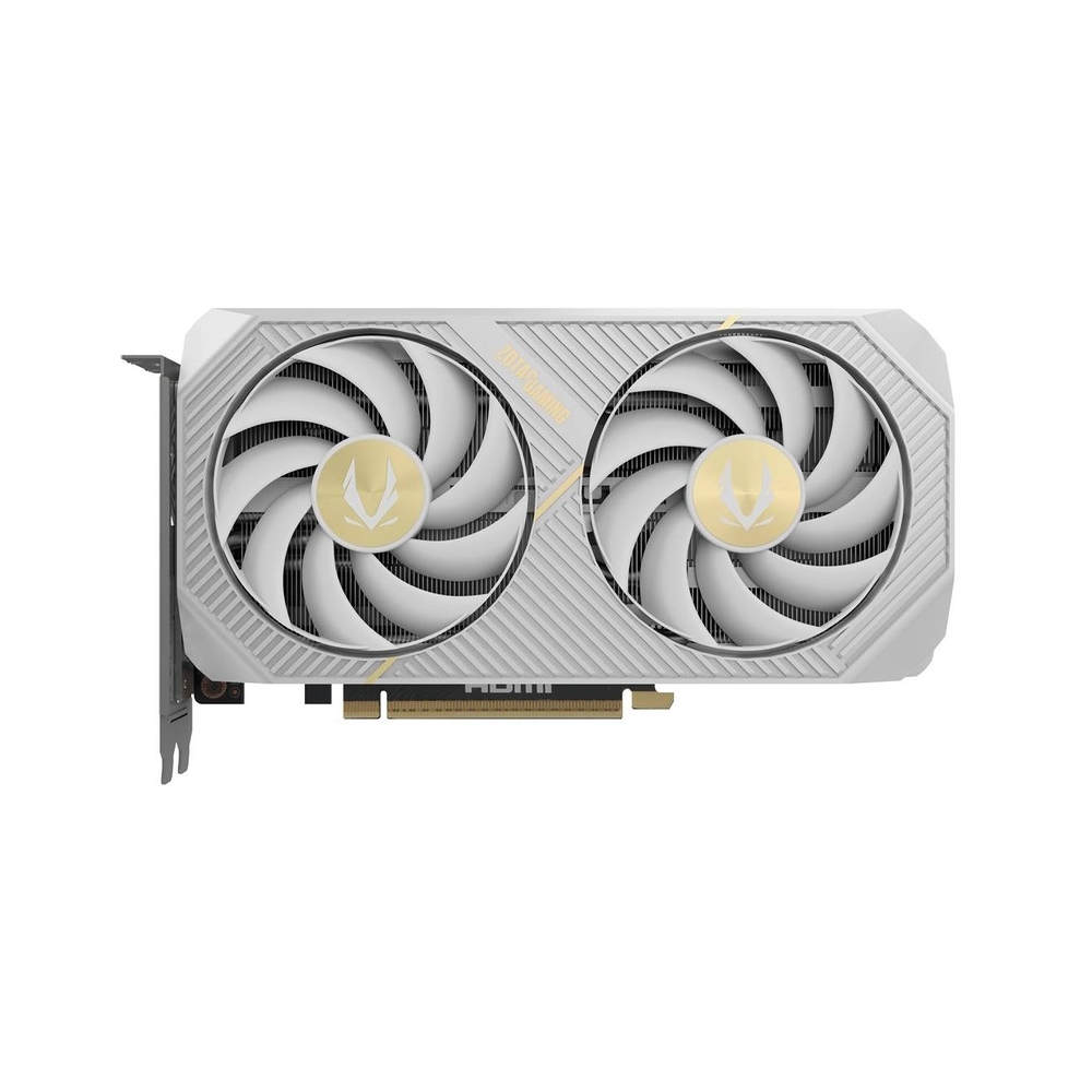 Graphic Card Zotac ZT-B50620Q-10M Twin Edge OC, GeForce RTX5060Ti, 12GB, 128bit, HDMI, DP, White