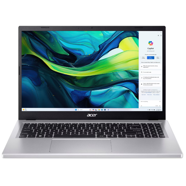 Notebook Acer NX.J7FER.002 Aspire Go AG15-41P, 15.6", Ryzen 7-7735HS, 16GB, 512GB SSD, Integrated, Silver