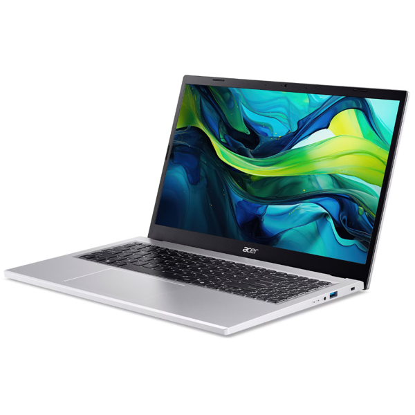 Notebook Acer NX.J7FER.001 Aspire Go AG15-41P, 15.6", Ryzen 5-7535HS, 8GB, 512GB SSD, Integrated, Silver