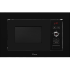 ჩასაშენებელი მიკროტალღური ღუმელი Hansa AMM20BESH, 800W, 20L, Built-in Microwave Oven, Black