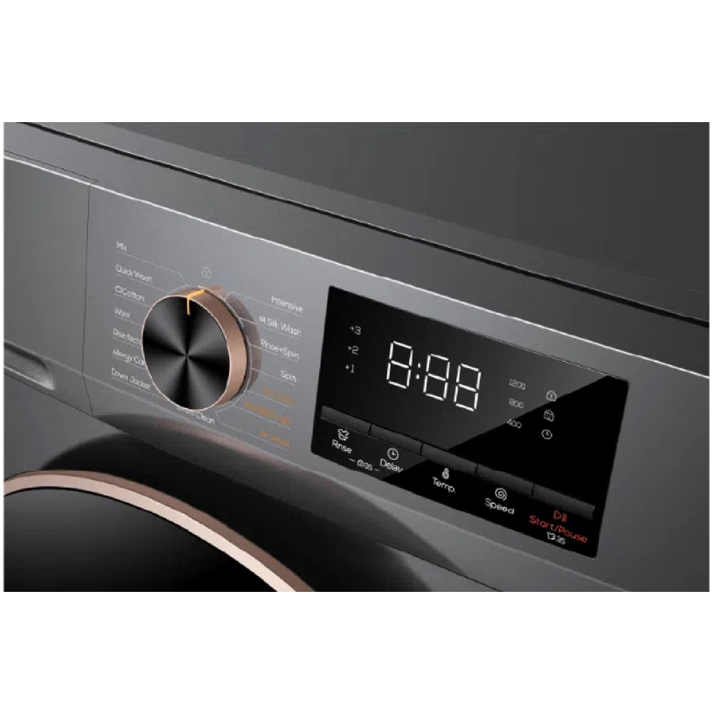 Washing+Dryer Machine TCL C2110WDG, 10/6Kg, A+++, 1200Rpm, Grey