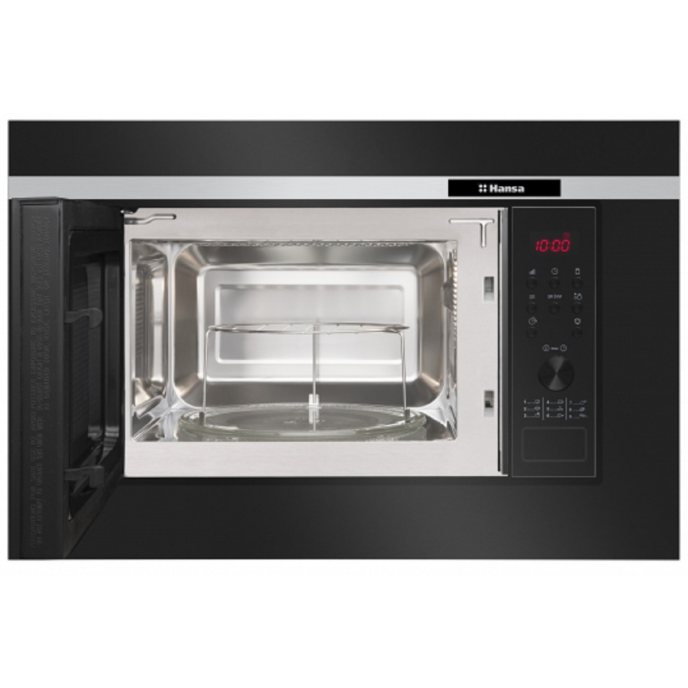 ჩასაშენებელი მიკროტალღური ღუმელი Hansa AMG20BFH, 700W, 20L, Built-in Microwave Oven, Black