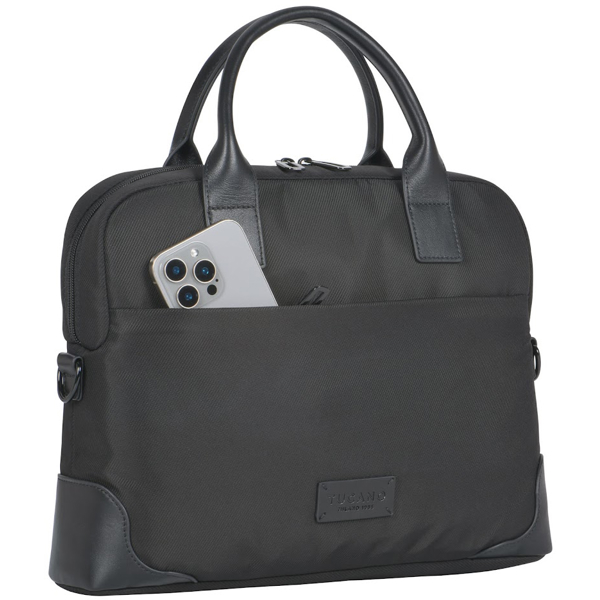 ნოუთბუქის ჩანთა Tucano BFINE14-BK FINE, 14", Laptop Bag, Black