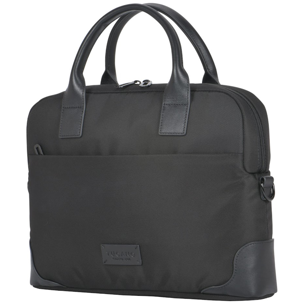 ნოუთბუქის ჩანთა Tucano BFINE14-BK FINE, 14", Laptop Bag, Black