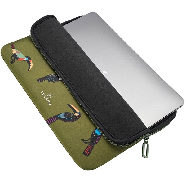 ნოუთბუქის ჩანთა Tucano BFTUC401213-V TUCANI, 13", Sleeve, Green