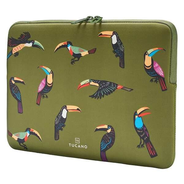 ნოუთბუქის ჩანთა Tucano BFTUC401213-V TUCANI, 13", Sleeve, Green