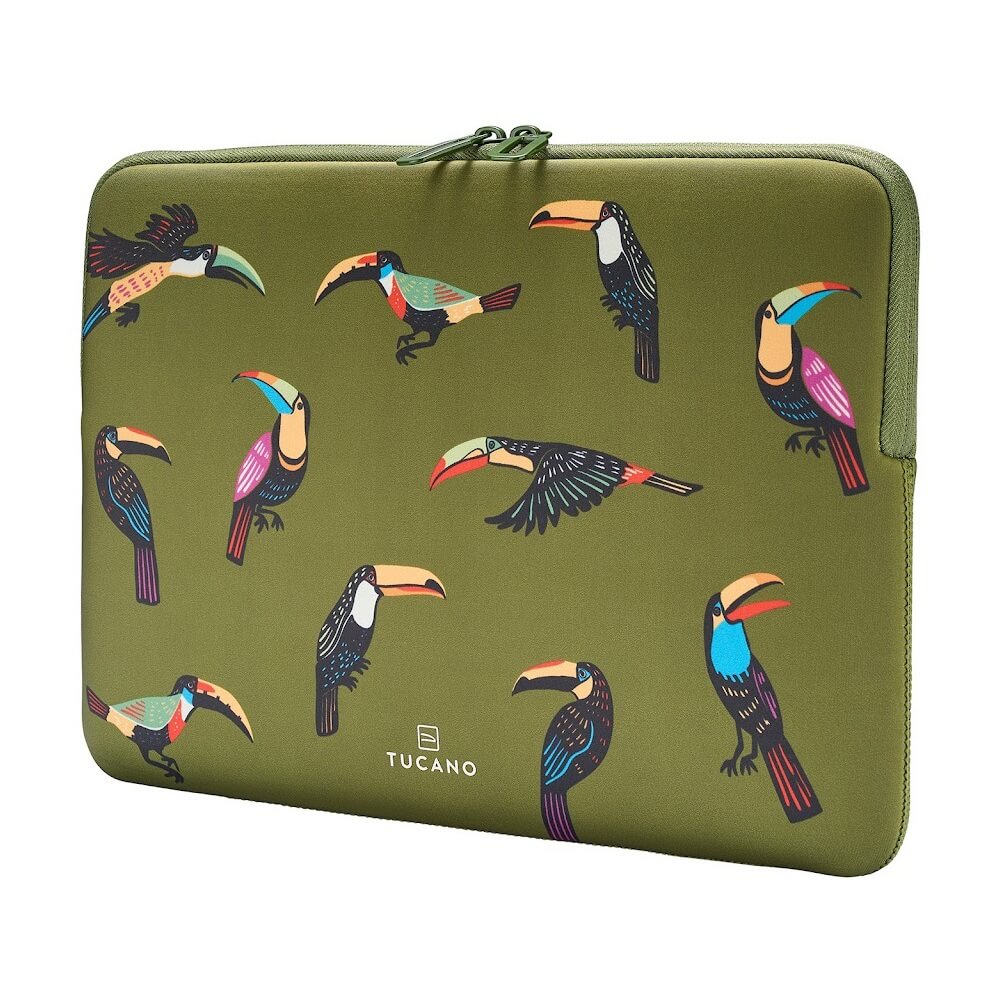 ნოუთბუქის ჩანთა Tucano BFTUC401213-V TUCANI, 13", Sleeve, Green