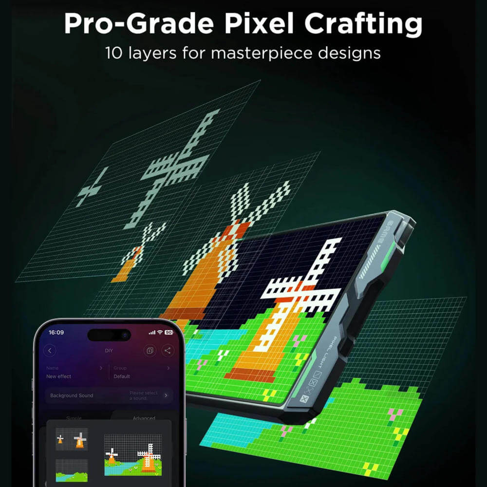 Gaming Pixel Light Govee H8630C81 H8630, WiFi, Bluetooth, Grey