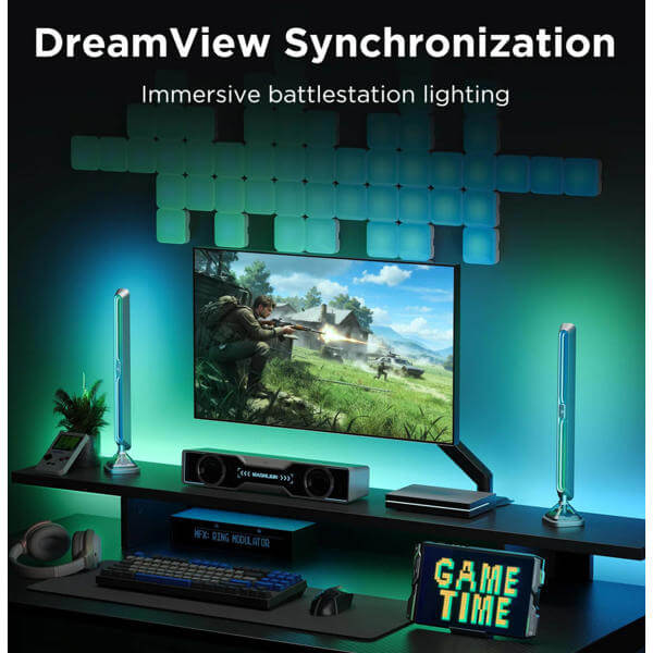 Gaming Pixel Light Govee H8630C81 H8630, WiFi, Bluetooth, Grey