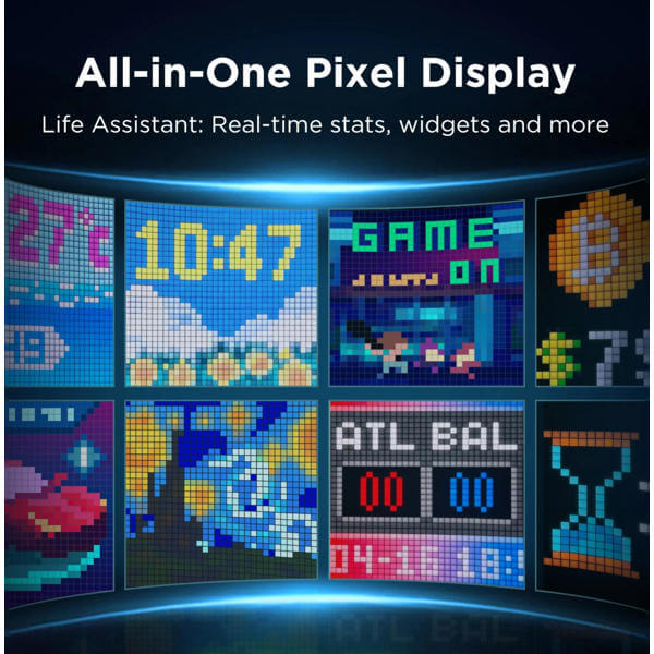 Gaming Pixel Light Govee H8630C81 H8630, WiFi, Bluetooth, Grey