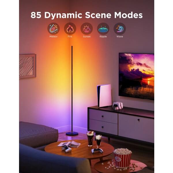 ტორშერი Govee H8076C13 H8076, WIFI, Bluetooth, Floor Lamp Lite, Black