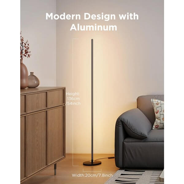 ტორშერი Govee H8076C13 H8076, WIFI, Bluetooth, Floor Lamp Lite, Black