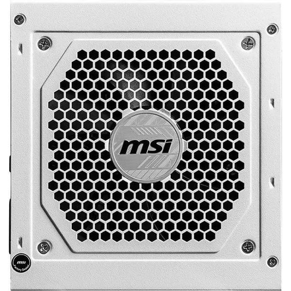 კვების ბლოკი MSI 306-7ZP8A24-CE0 MAG A850GL PCIE5, 850W, 80 PLUS Gold, Power Supply, White