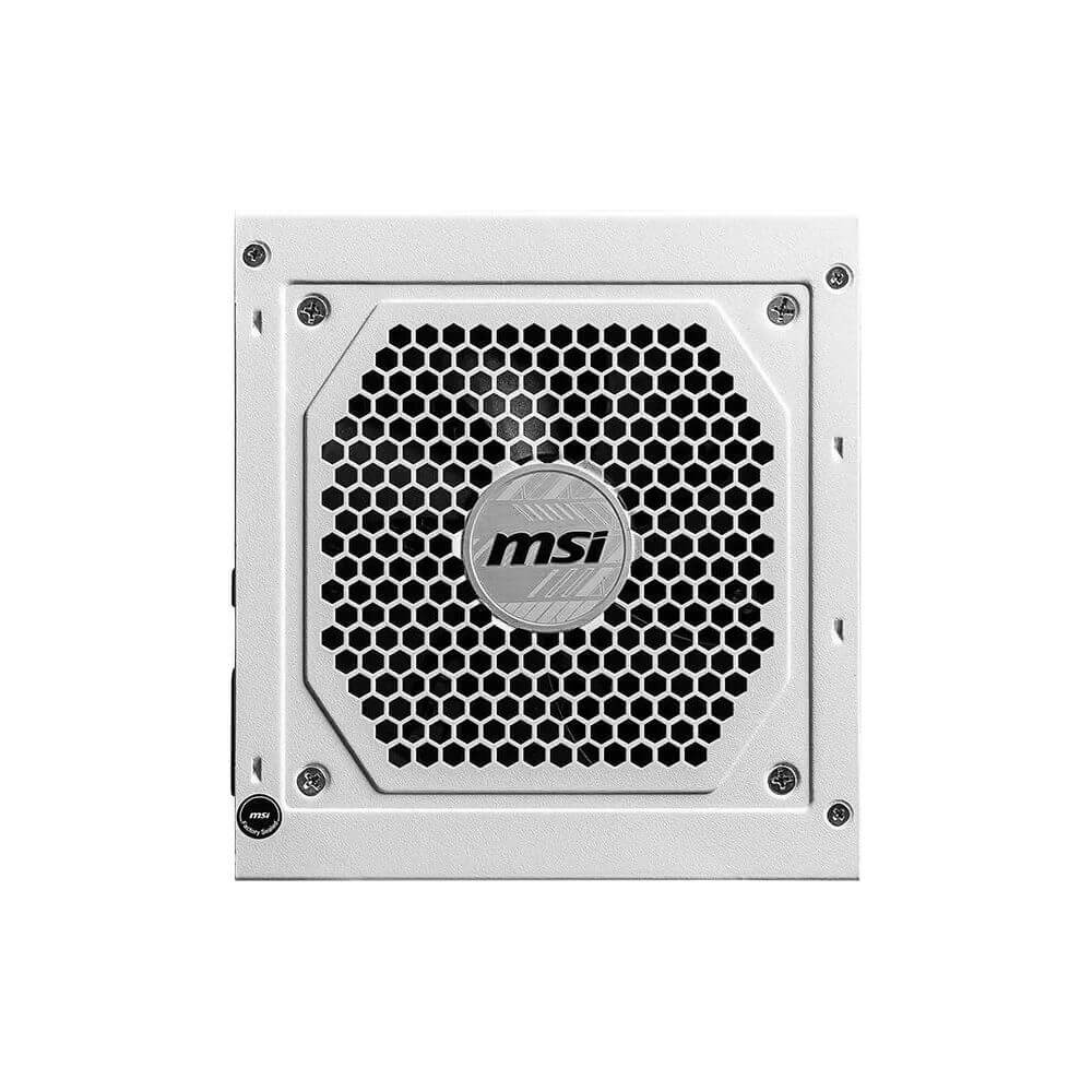 Power Supply MSI 306-7ZP8A24-CE0 MAG A850GL PCIE5, 850W, 80 PLUS Gold, White