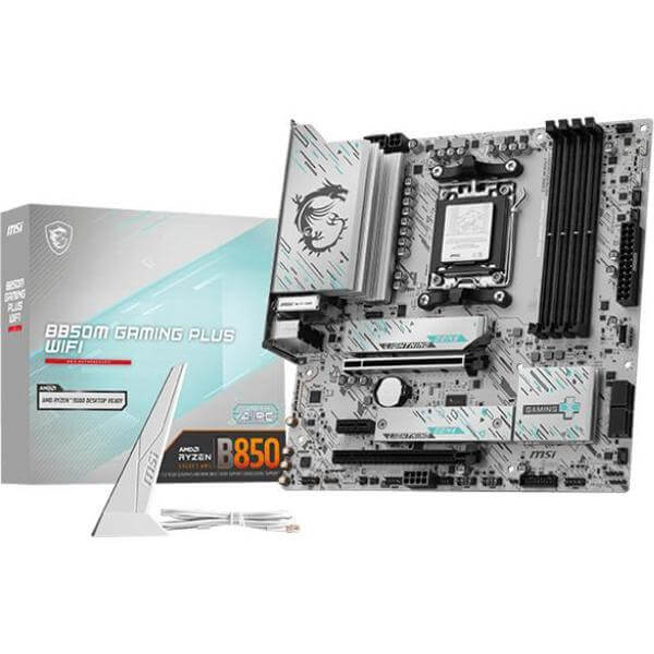 დედა დაფა MSI 911-7E66-001 B850M GAMING PLUS WIFI, AM5, DDR5, 256GB