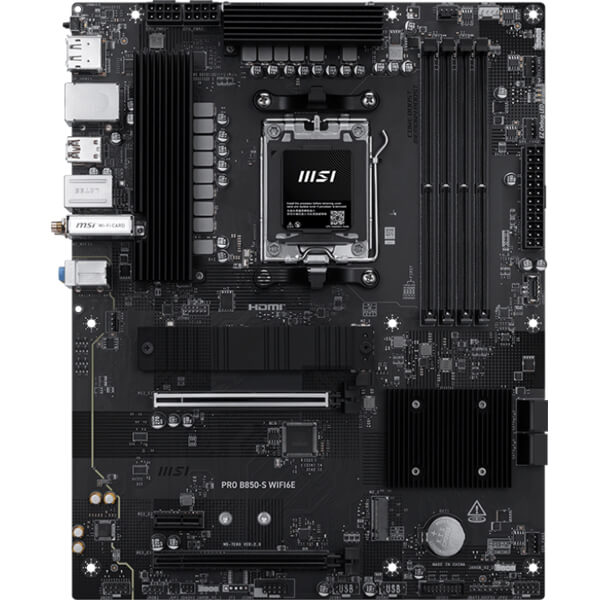 Motherboard MSI 911-7E80-002 PRO B850-S WIFI6E, AM5, DDR5, 256GB