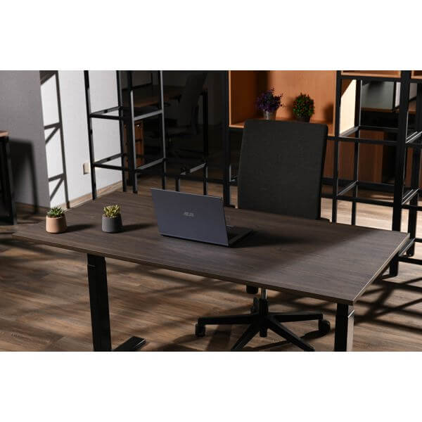 Computer Table 2E 2E-CE150WDARK-MOTORIZED, Wood Dark