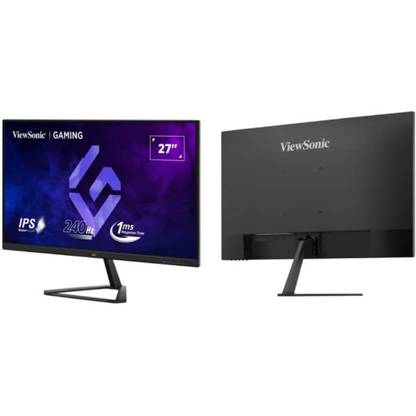 მონიტორი ViewSonic VX2779A-HD-PRO, 27", Monitor, FHD, IPS, HDMI, DP, 3.5mm, Black