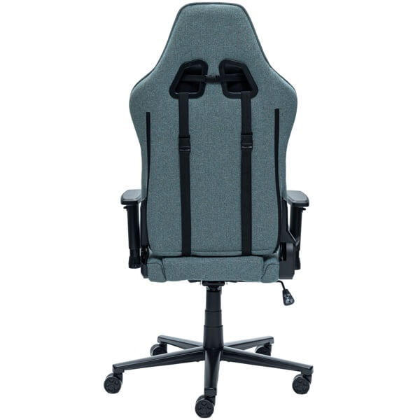 2E GAMING Chair BUSHIDO Lite, fabric, 2D-Armrests, dark green