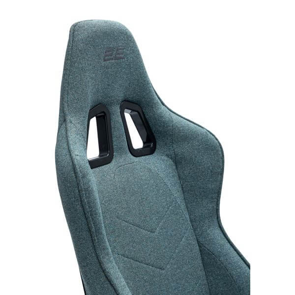 2E GAMING Chair BUSHIDO Lite, fabric, 2D-Armrests, dark green