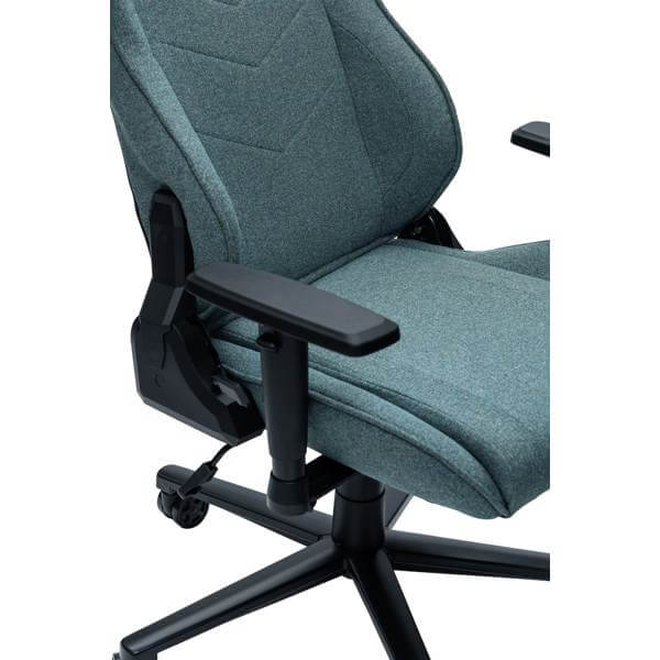 2E GAMING Chair BUSHIDO Lite, fabric, 2D-Armrests, dark green