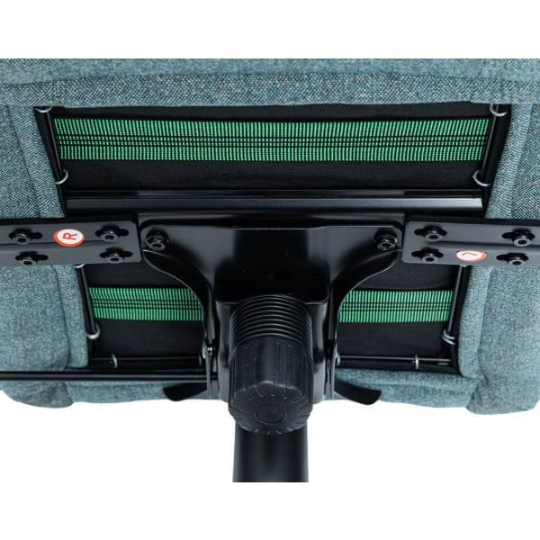 2E GAMING Chair BUSHIDO Lite, fabric, 2D-Armrests, dark green