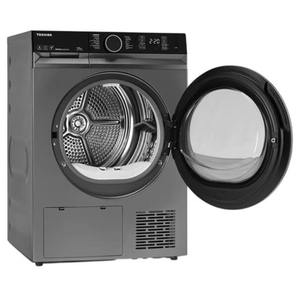 სარეცხის საშრობი მანქანა Toshiba TD-BK100GHUZ (SK), 9Kg, A++, Washing Dryer, Silver