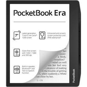 E-Book Reader PocketBook PB700-U-16-WW 700 Era, 7", 1GB, 16GB, WiFi, Bluetooth, Stardust Silver