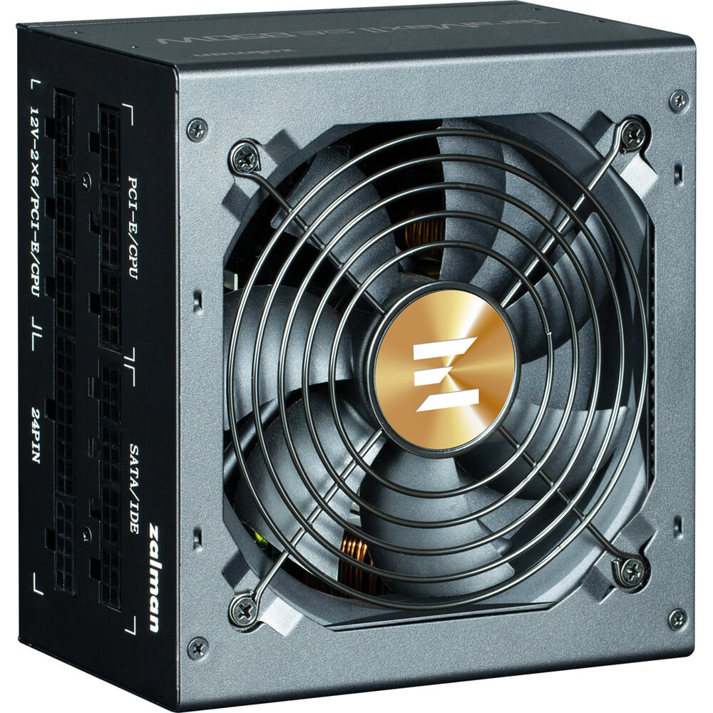 კვების ბლოკი Zalman ZM850-TMX2SE Teramax II SE, 850W, 80 Plus Gold, Power Supply, Black