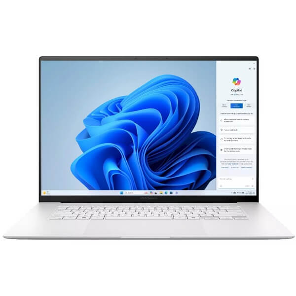 Notebook Asus UM5606WA-RK220W Zenbook S, 16", Ryzen AI 9-HX 370, 32GB, 1TB SSD, Integrated, W11H, White