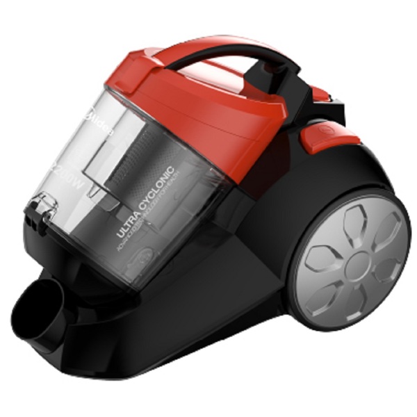 Vacuum Cleaner Midea VCS43A14H(R), 2200W, 3L, Black/Red