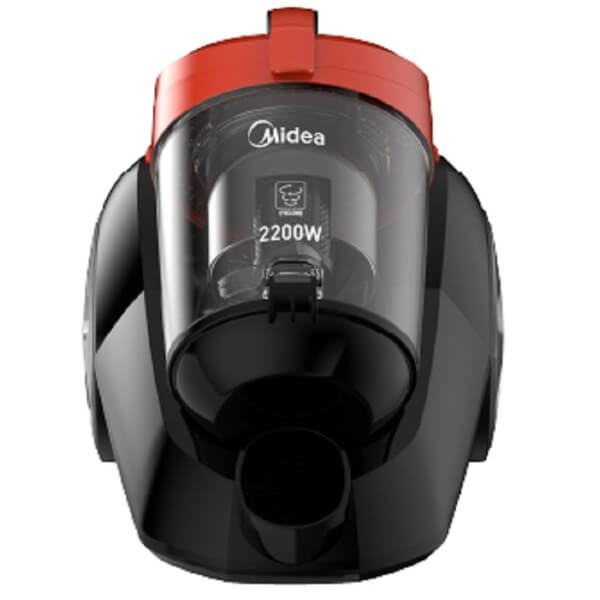 Vacuum Cleaner Midea VCS43A14H(R), 2200W, 3L, Black/Red