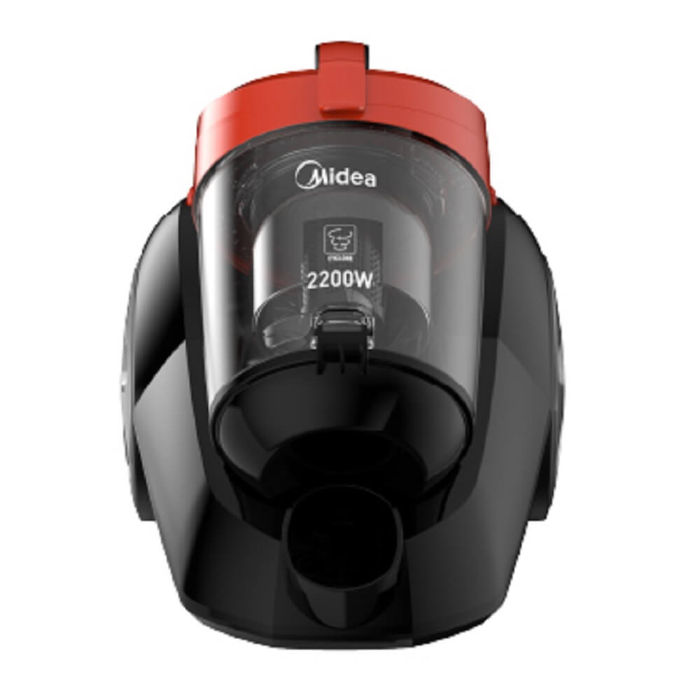მტვერსასრუტი Midea VCS43A14H(R), 2200W, 3L, Vacuum Cleaner, Black/Red