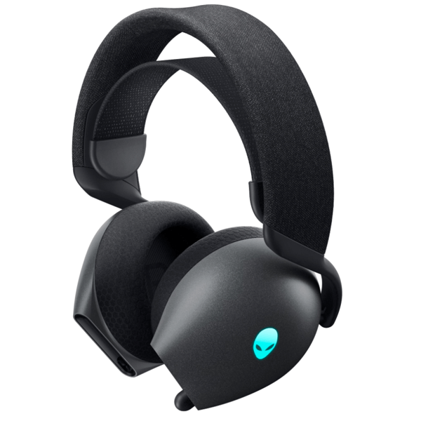 ყურსასმენი Dell 545-BBFW Alienware AW725H, Gaming Headset, Wireless, Bluetooth, USB, Dark Side Of The Moon