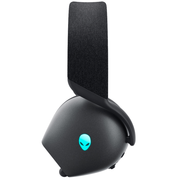 ყურსასმენი Dell 545-BBFW Alienware AW725H, Gaming Headset, Wireless, Bluetooth, USB, Dark Side Of The Moon