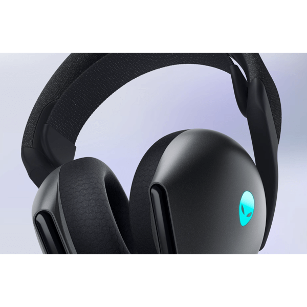 ყურსასმენი Dell 545-BBFW Alienware AW725H, Gaming Headset, Wireless, Bluetooth, USB, Dark Side Of The Moon