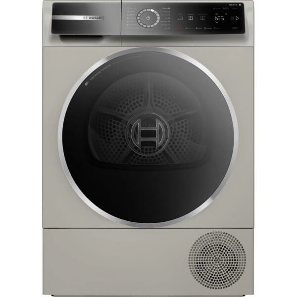 Washing Dryer Bosch WQB245BXME, 9Kg, C, Silver