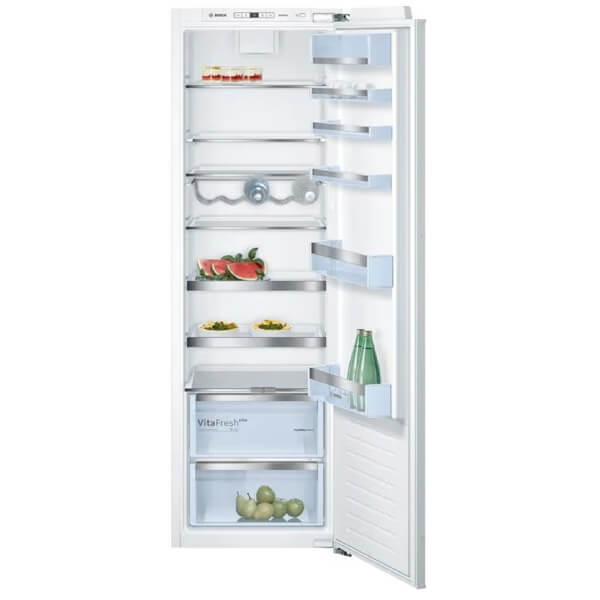 Built-in Refrigerator Bosch KIR81AF30U, 319L, A++, 37dB, No Frost, White