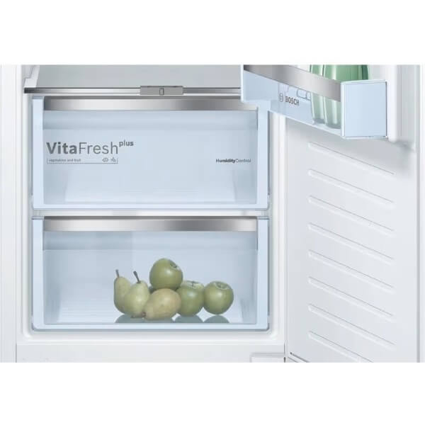 Built-in Refrigerator Bosch KIR81AF30U, 319L, A++, 37dB, No Frost, White